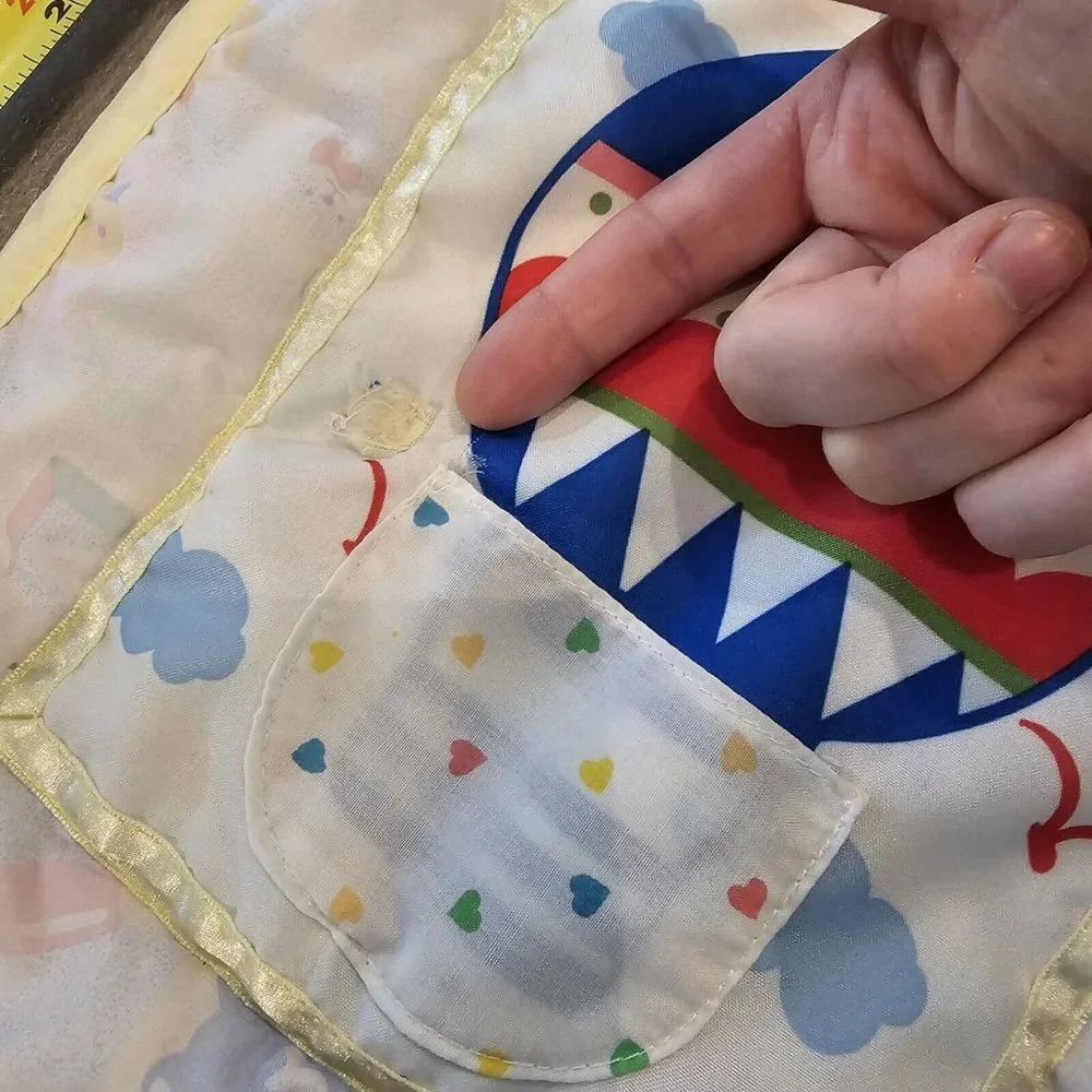 Vintage‎ 80 90s Baby Activity Play Mat Tummy Time Interactive Animals Sensory